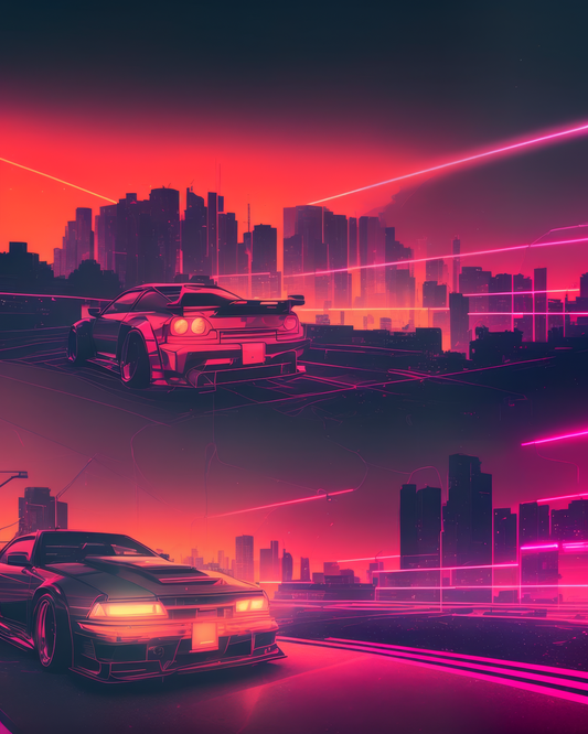 Night Drive Skyline