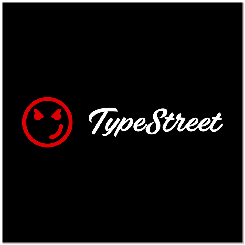 Acrylic TypeStreet Print